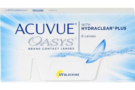 Acuvue Oasys with Hydraclear Plus - Lentilles de contact