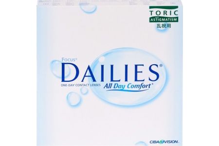 Focus Dailies All Day Comfort Toric 90 - Lentilles de contact