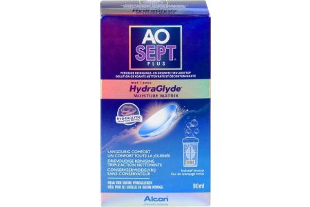 Aosept Plus HydraGlyde Travel Pack 90ml